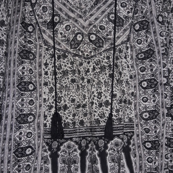 Lucky Brand Plus Boho Indian Style Tunic - Picture 3 of 4